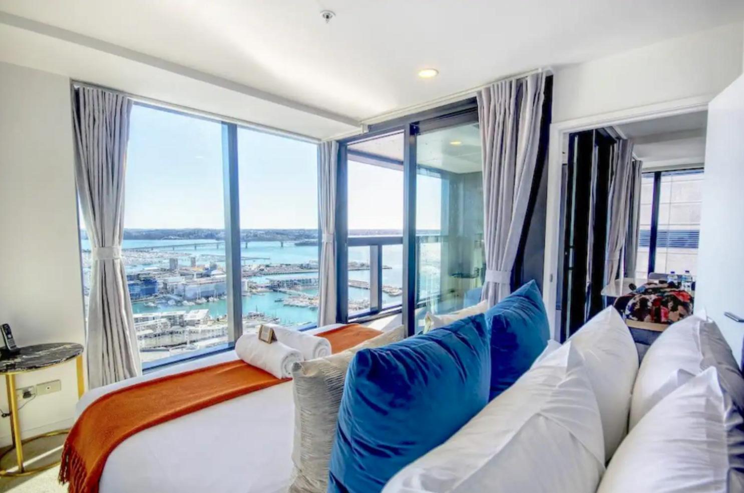 דירות אוקלנד Magnificent Skytower, Sea, Habour View In Cbd מראה חיצוני תמונה