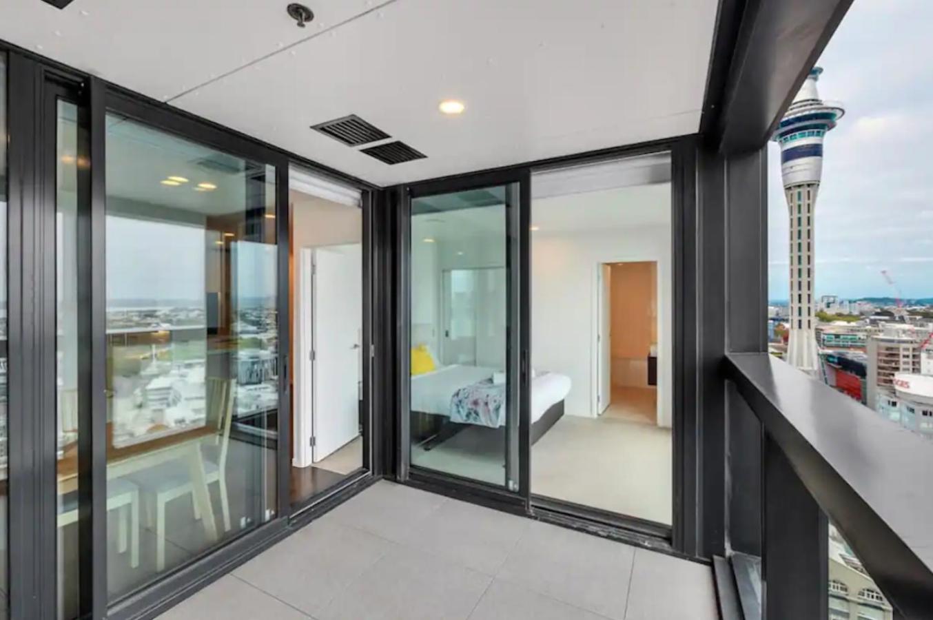 דירות אוקלנד Magnificent Skytower, Sea, Habour View In Cbd מראה חיצוני תמונה